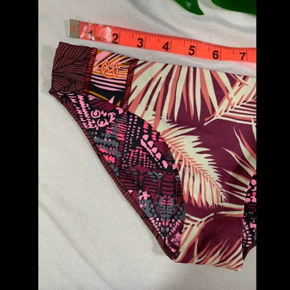 NEW Maaji Merlot Hipster‎ Reversible Bikini Bottoms